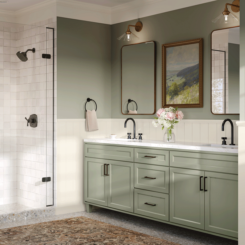 Custom bathroom remodel