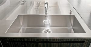 New kitchen sink for kitchen renovation