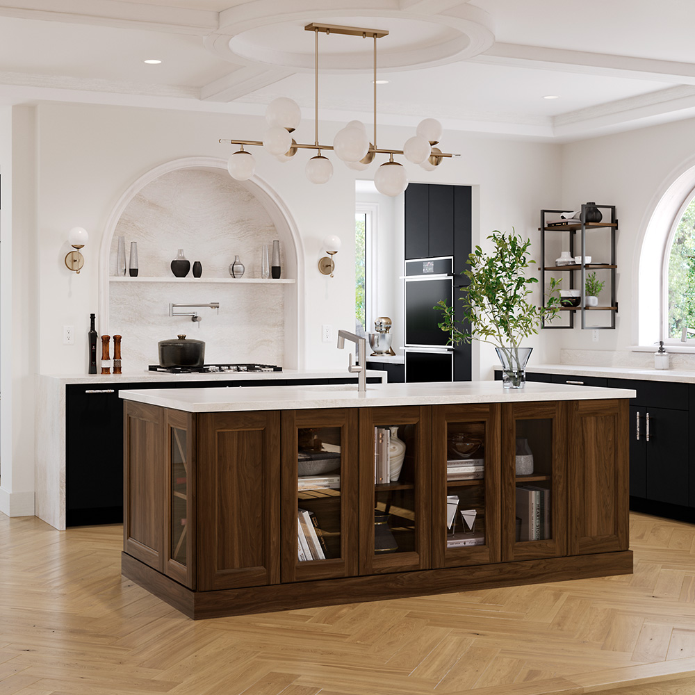 Kitchen with big island