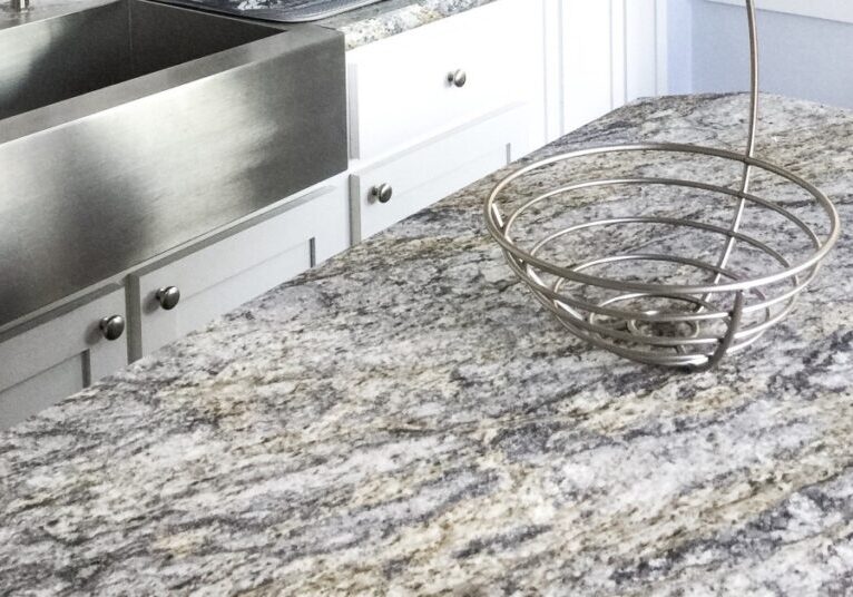 New countertop after kitchen renovation/kitchen remodel